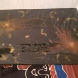 Gold and bronze powder table signed Lasco