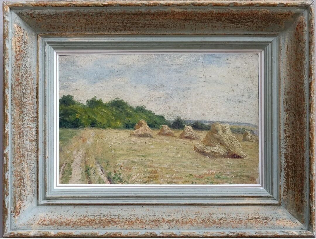 Impressionist painting The Millstones XIXth