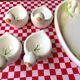 Plat et coquetiers barbotine poussins
