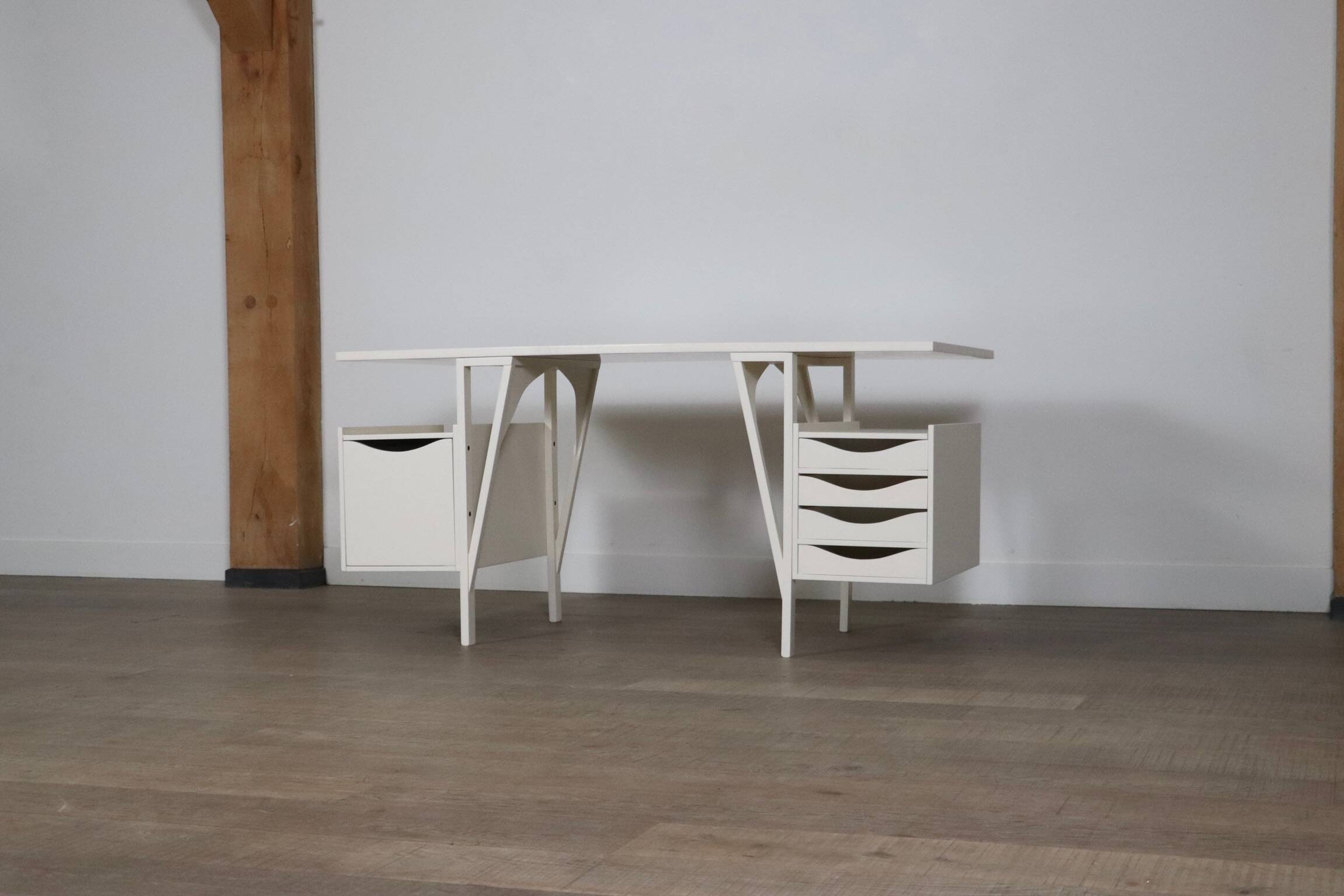 Achille Castiglioni Quark Desk BBB Bonacina, Italy, 1982