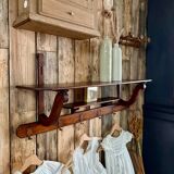 Porte-manteaux ancien en bois
