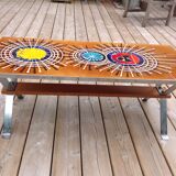 Vintage ceramic coffee table
