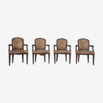 Set of 4 chairs Louis XVI style