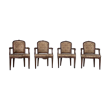 Set of 4 chairs Louis XVI style