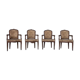 Set of 4 chairs Louis XVI style