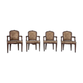 Set of 4 chairs Louis XVI style