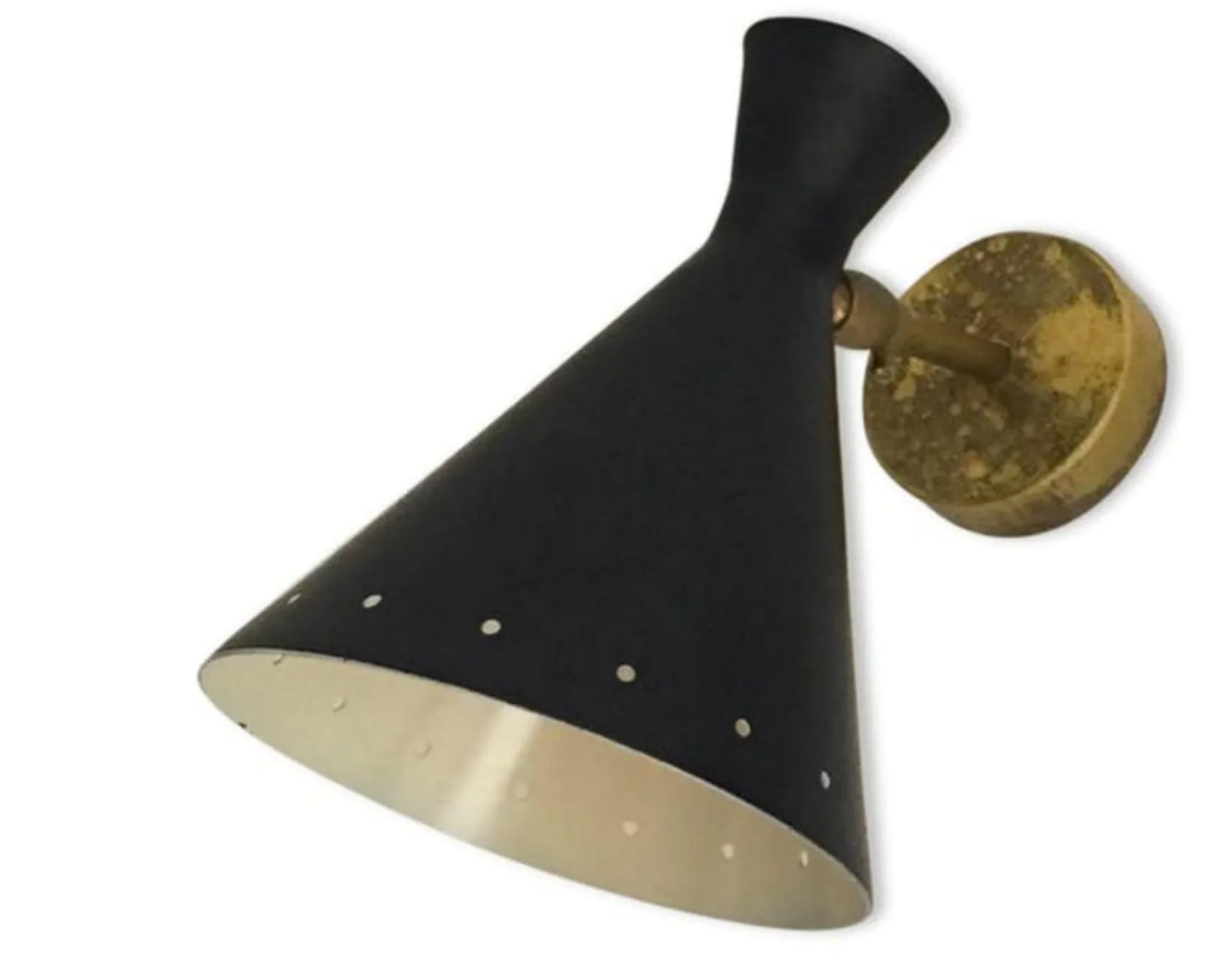 Pair of Italian sconces in the style of the 50s