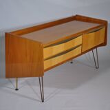 Italian Cherrywood Lowboard from the 1950s