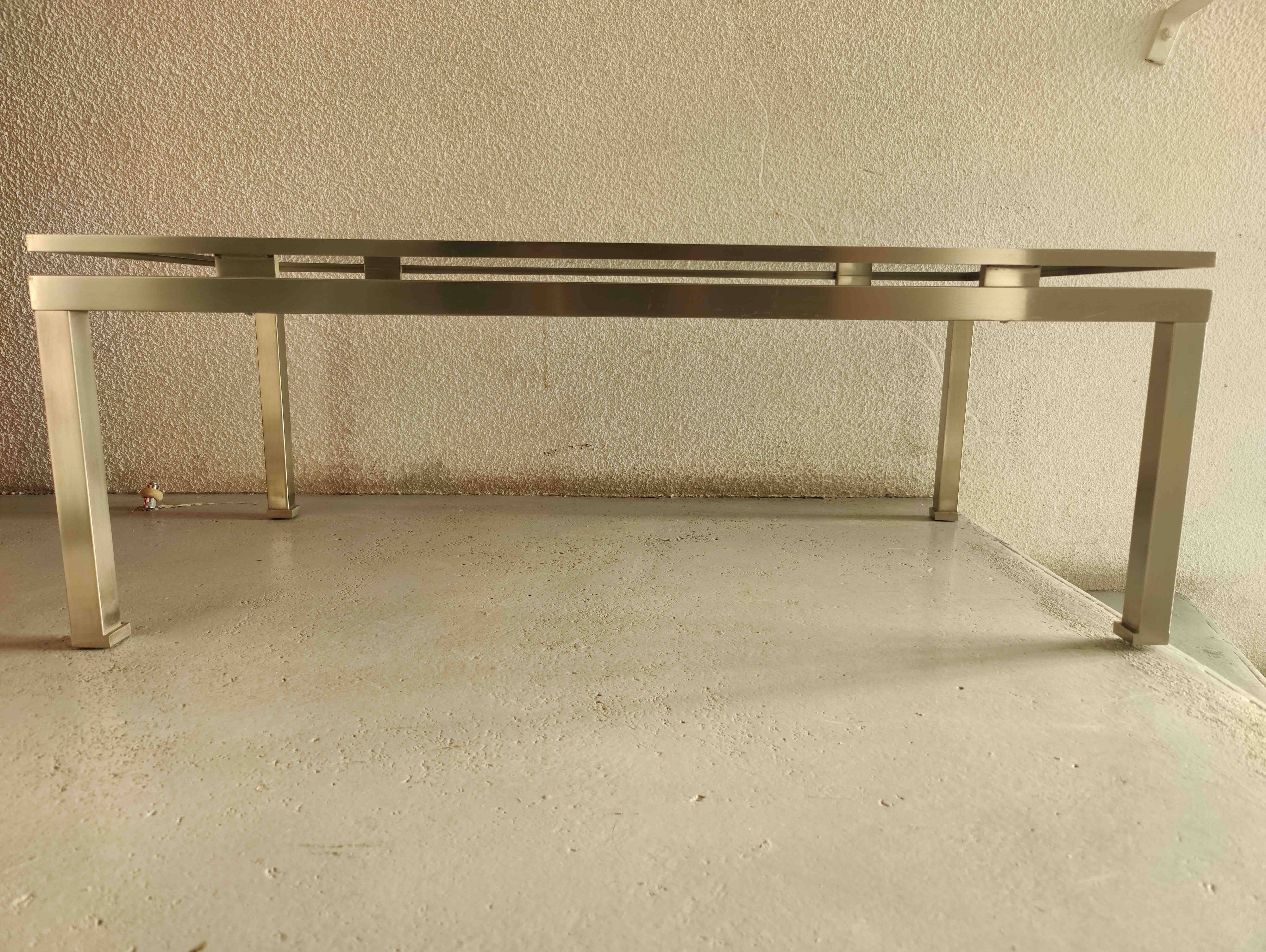 1970s coffee table attributed to designer Guy Lefèvre for Maison Jansen.