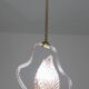 Midcentury Pink Leaf Murano Glass Chandelier by Barovier e Toso, 1950s
