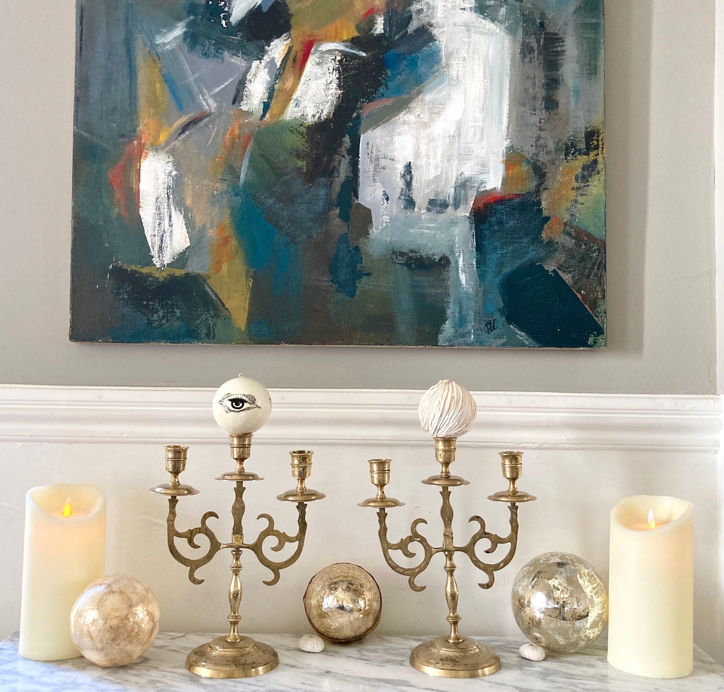 Paire de chandeliers