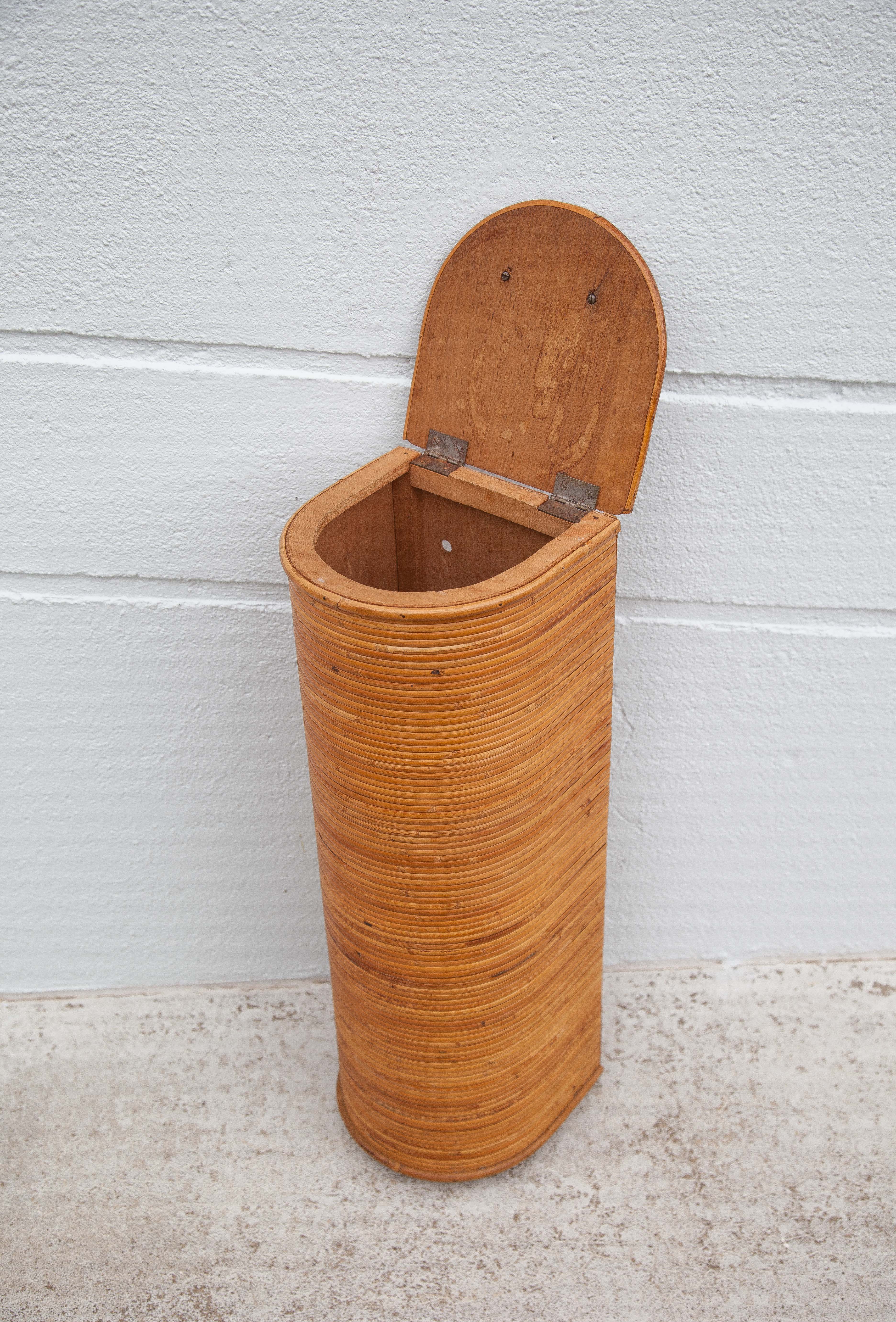 Vintage bread box, bread huche