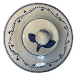 France, Fretel earthenware soup tureen with apple, 19th century