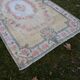 Vintage Turkish handmade rug 114x210 cm