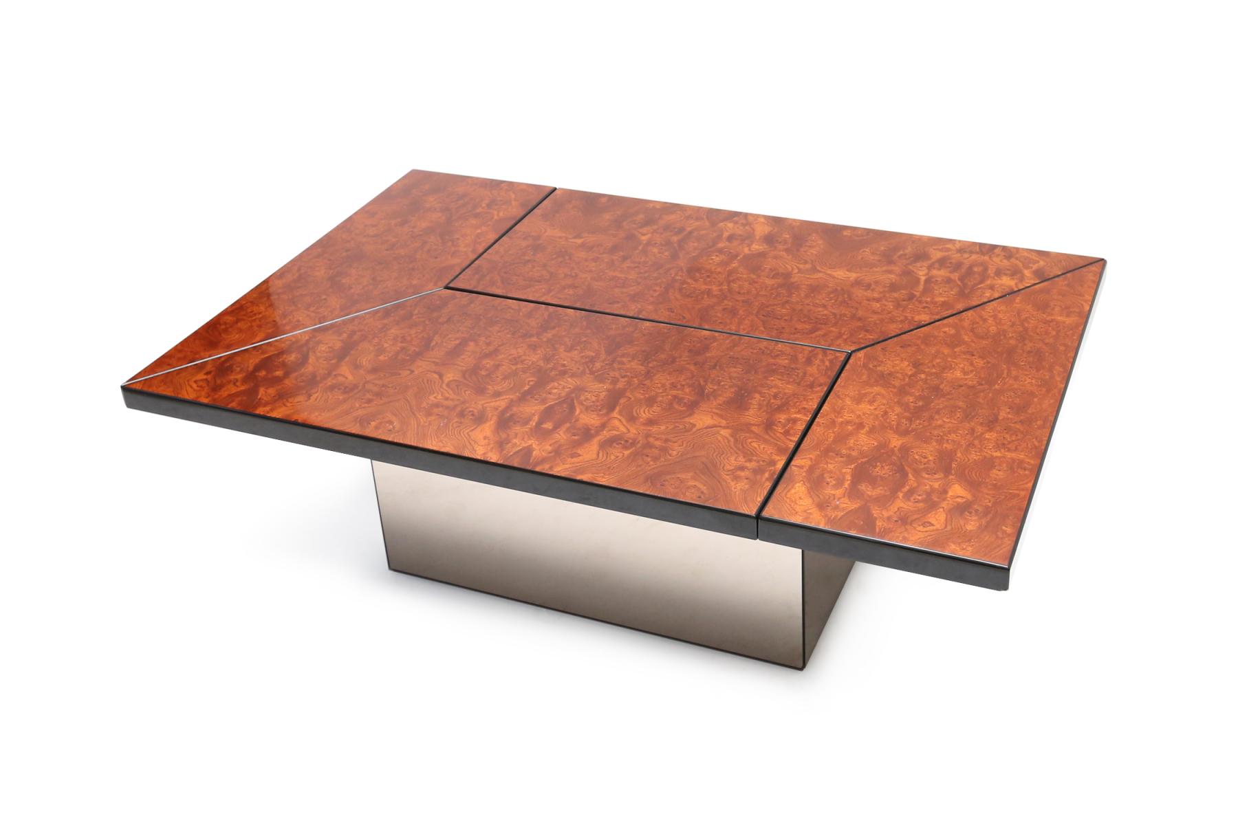 Table low Burl by Paul Michel 1970 s
