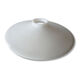 White opaline lampshade from the 1940s