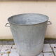 Ancienne lessiveuse en zinc Ø47cm