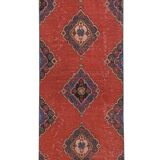 Vintage Turkish rug from Oushak, hand-woven 91x660 cm