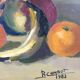Tableau corbeille de fruits