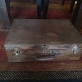 Uncompartmentalized painter's briefcase/suitcase - 1930s/1940s