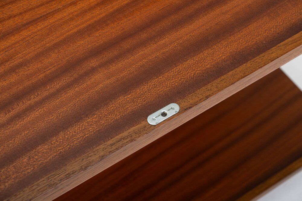 Teak shoe cabinet by G.V. Møbler, 1960s