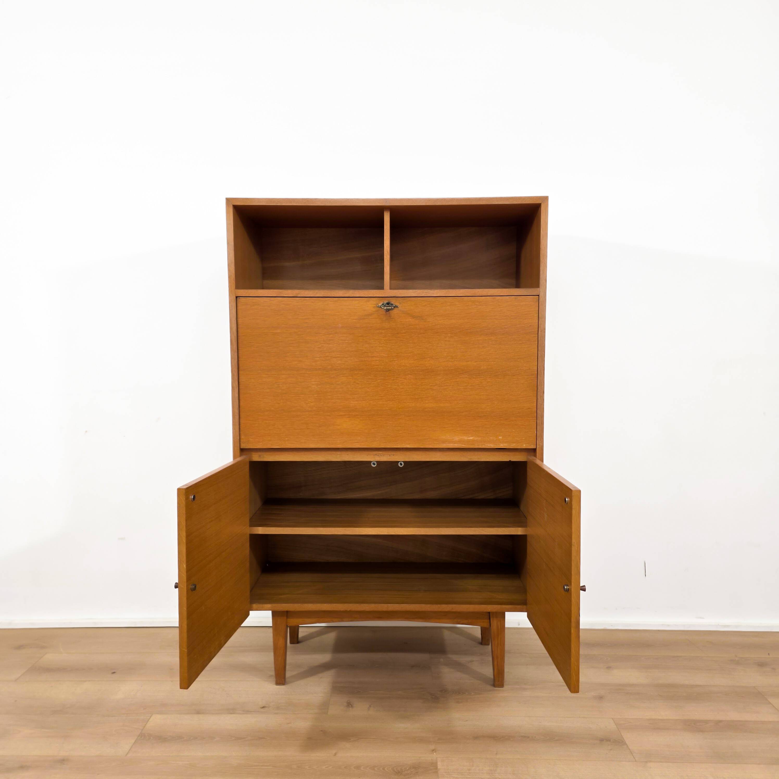 Scandinavian teak secretary, 1970s
