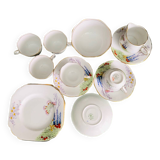 Melba English porcelain tea service