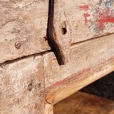 Ancien garde manger en teck birman