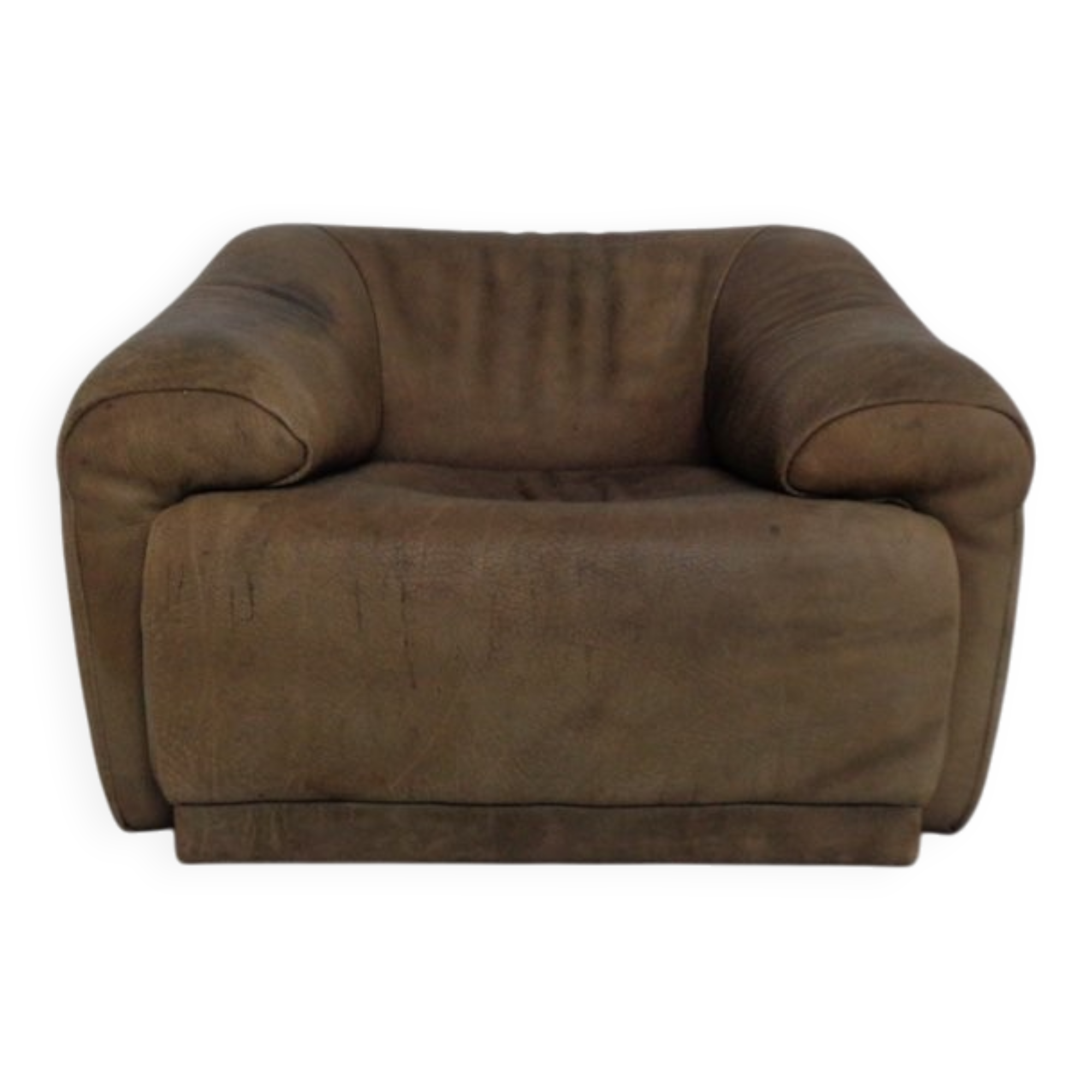 Buffalo Chair in leather by De Sede, 1970s