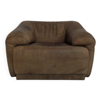 Buffalo Chair in Leather from De Sede, 1970s