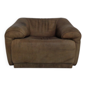 Buffalo Chair in leather by De Sede, 1970s