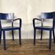 Paire de 2 fauteuils de bureau bout de table