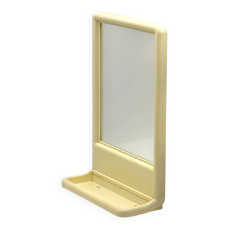 Vintage Wall or Tabletop Mirror with Shelf, 1970s