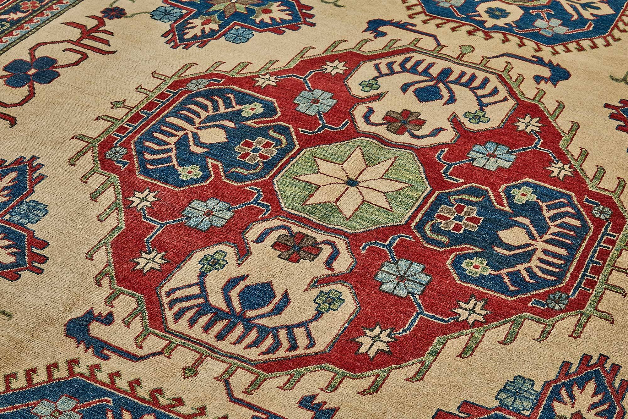 Turkish Handknotted Wool Oushak Rug 268 cm x 358 cm