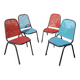 Chaise métal ajourées
