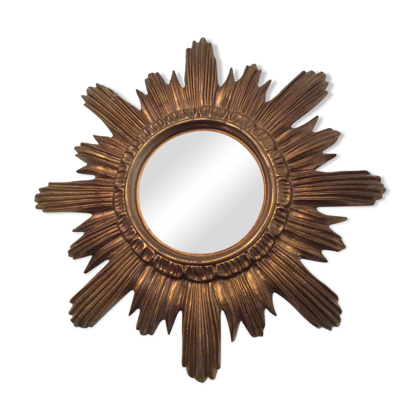 Golden sun mirror of the 70s