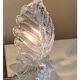 Lampe en verre de Murano en forme de feuille