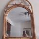 Vintage bamboo mirror 50x72cm