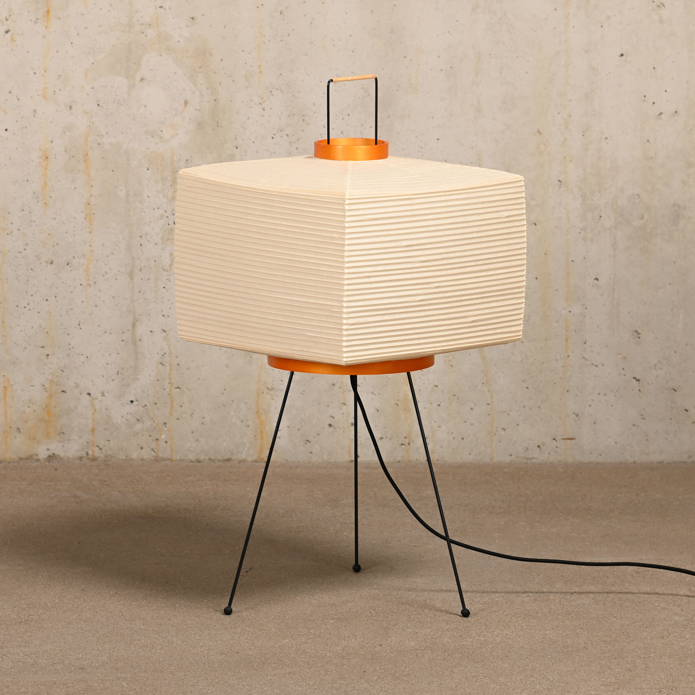 Isamu Noguchi Akari 7A light sculpture by Ozeki workshop and Vitra