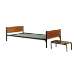 Dico bed and bedside table