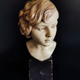 Buste jeune fille art déco
