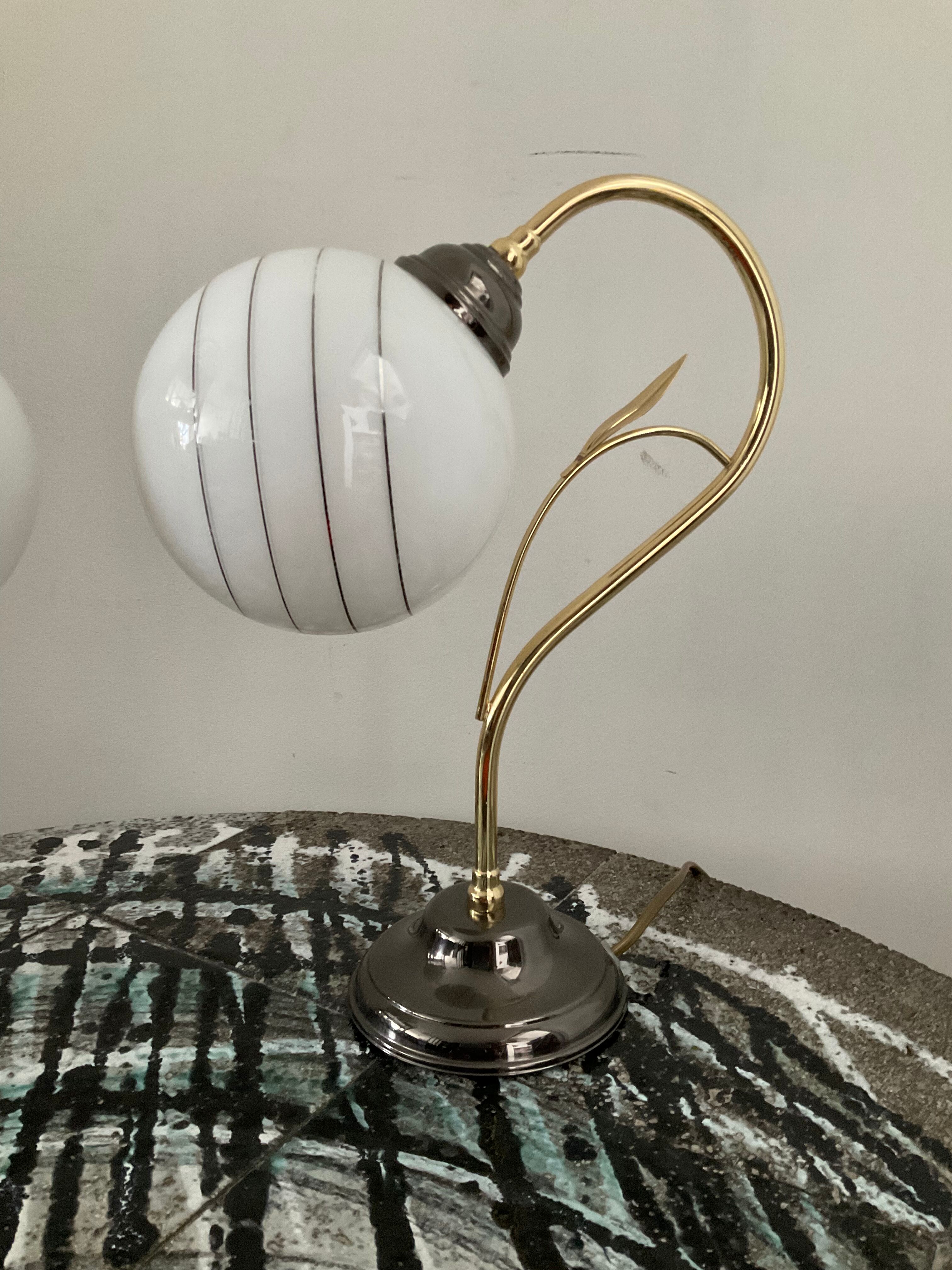Paire de lampes vintage des années 70