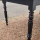 Louis Philippe style oval patinated bistro farm table - 1m90