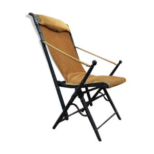 FAUTEUIL PLIANT DE LA FIN DE L'ÉPOQUE