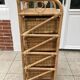 Vintage rattan chiffonier