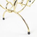 Golden wire magazine rack 1960