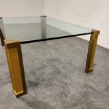 Bronze coffee table by Peter Ghyczy 1970s