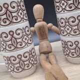 Set of 6 Biltons England mugs