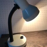 White flexible desk lamp