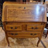 Walnut secretary slope desk